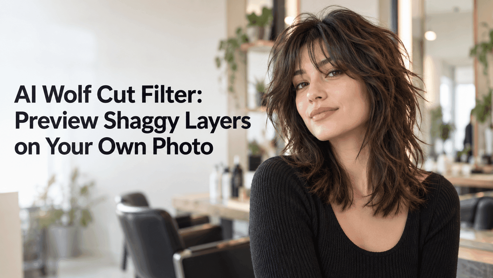 AI Wolf Cut Filter: Preview Shaggy Layers on Your Own Photo
