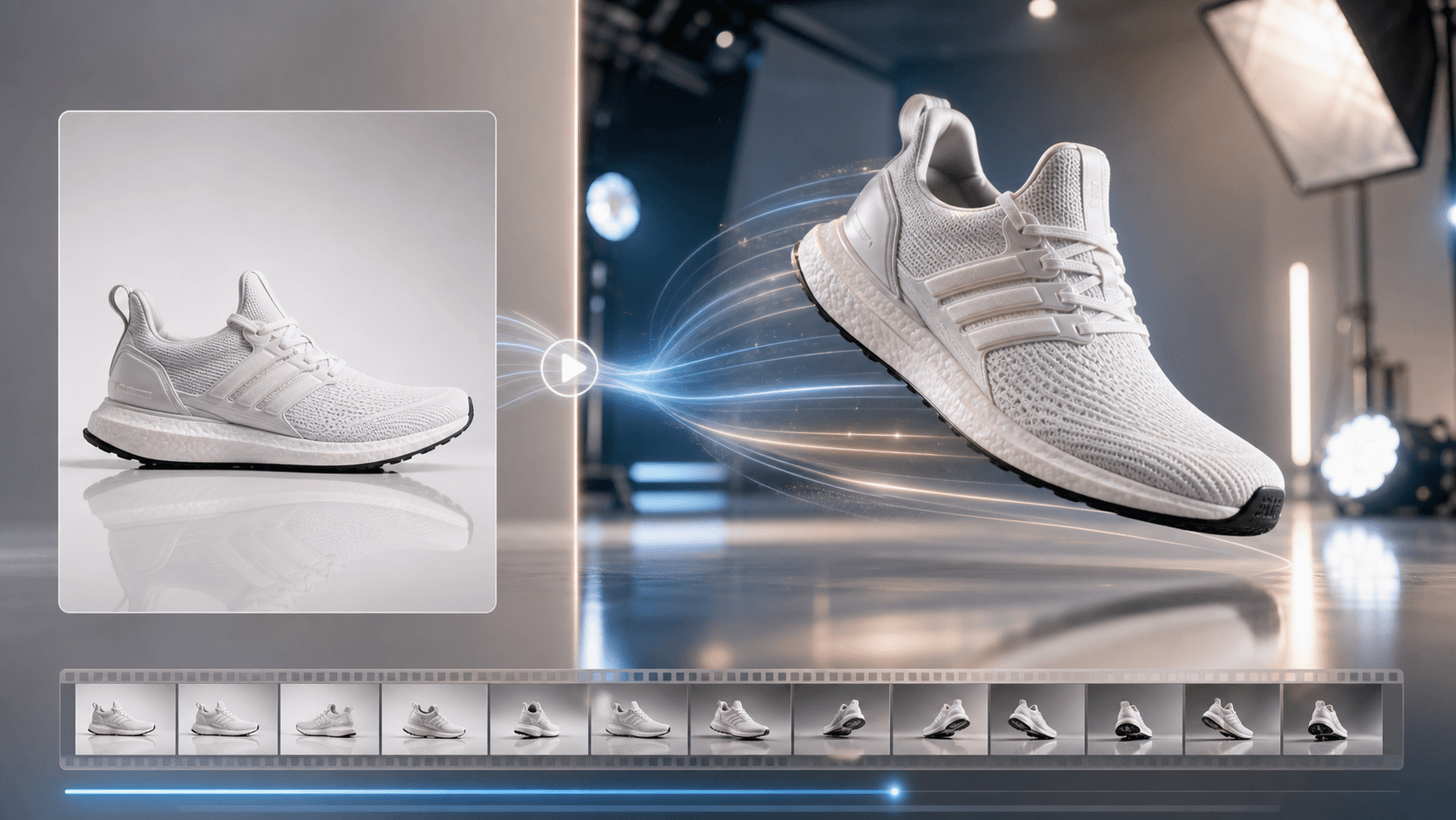 Product image-to-video prompt example