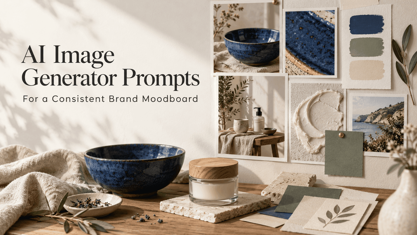 AI Image Generator Prompts for a Consistent Brand Moodboard