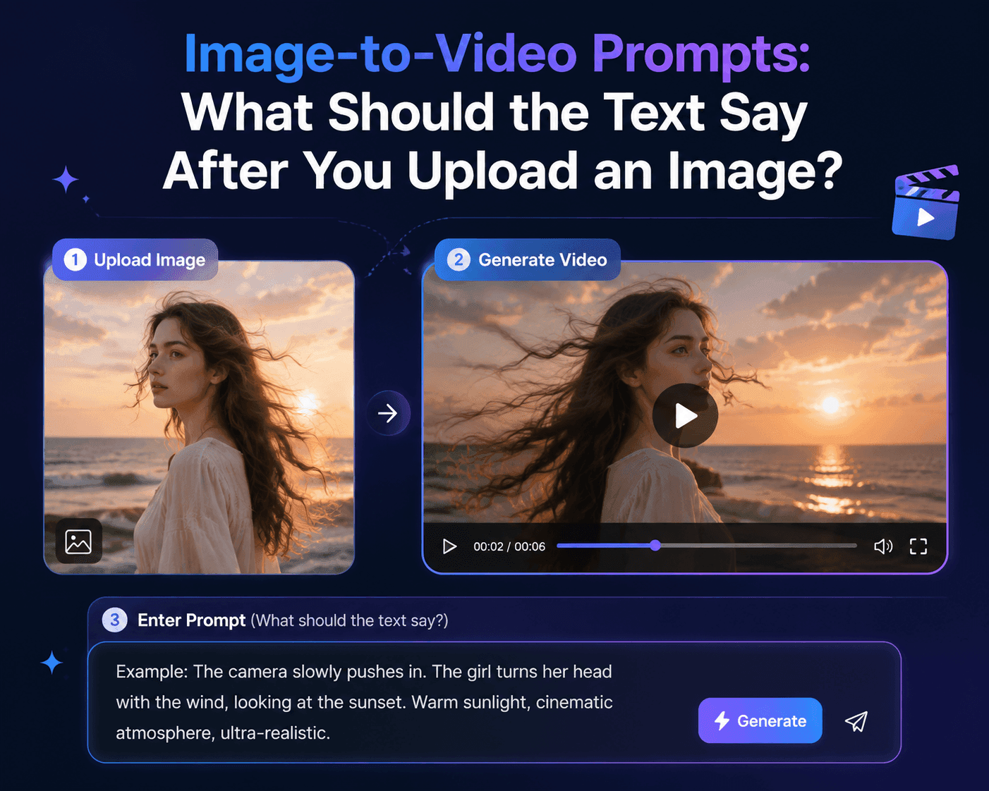 Image-to-Video Prompts: What to Write After Uploading a Photo